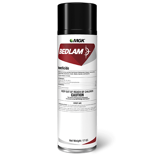 bedlam® aerosol insecticide for bed bugs & lice | mgk®