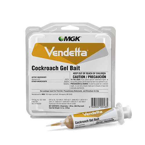 Vendetta® Cockroach Gel Bait Kills Bait-averse & Non-averse Cockroaches